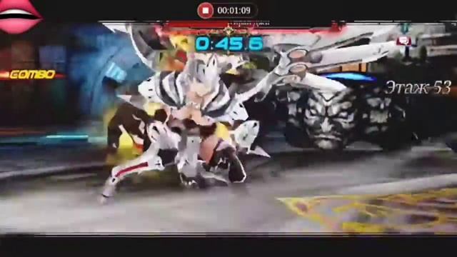 Mobile game. Kritika: The White Knights. Tower of Tribulation. Floor 53. Cat Acrobat смотреть онлайн
