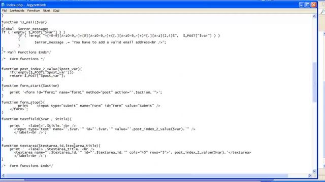 How to generate a simple form and mail php code смотреть онлайн