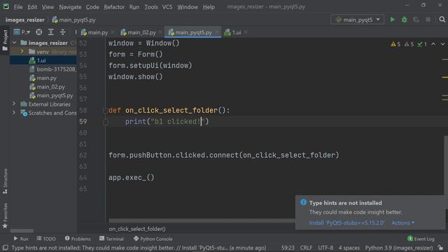 Как сделать графический интерфейс на Python для программы / модуль PyQt5 смотреть онлайн