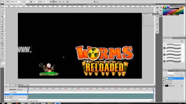 Worms Reloaded Beginners Map Making Tutorial Guide HD смотреть онлайн