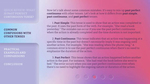Understanding Past Perfect Continuous Tense: Dodge the Common Mistakes смотреть онлайн