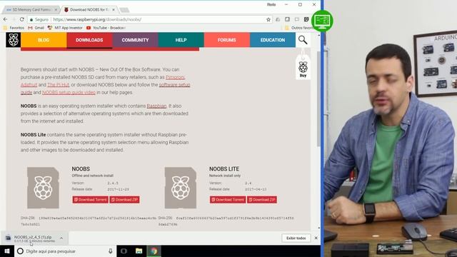Como Instalar - RaspberryPi Primeiros Passos - Vídeo #3 смотреть онлайн