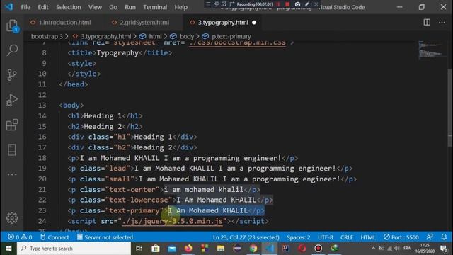 03 - TYPOGRAPHY - BOOTSTRAP 3 - BECOME ENGINEER смотреть онлайн
