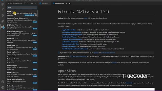 Setup Flutter in Visual Studio Code On Windows | Install Flutter смотреть онлайн