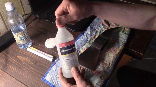 Реставрация пожарного топора рисунок на металле/ Restoration Of The Axe.