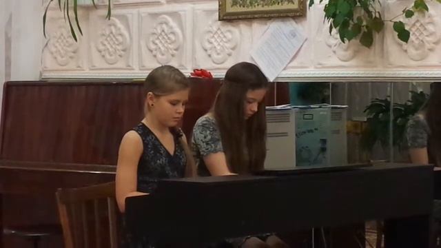 2014 г. НДШИ Горовая Н.,Новикова Ю. "Галоп" К.Хачатурян смотреть онлайн