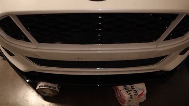 Installing a FRONT LIP/SPLITTER on my Ford Fusion! смотреть онлайн