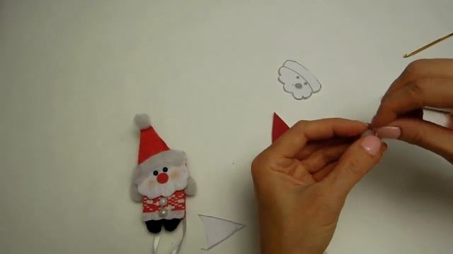 Новогодние Игрушки. Украшение Санта-Клаус на Елку Своими Руками.//DIY Happy New Year. смотреть онлайн