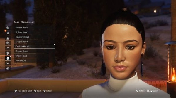 Saints Row 2022 pretty female boss creation with sliders