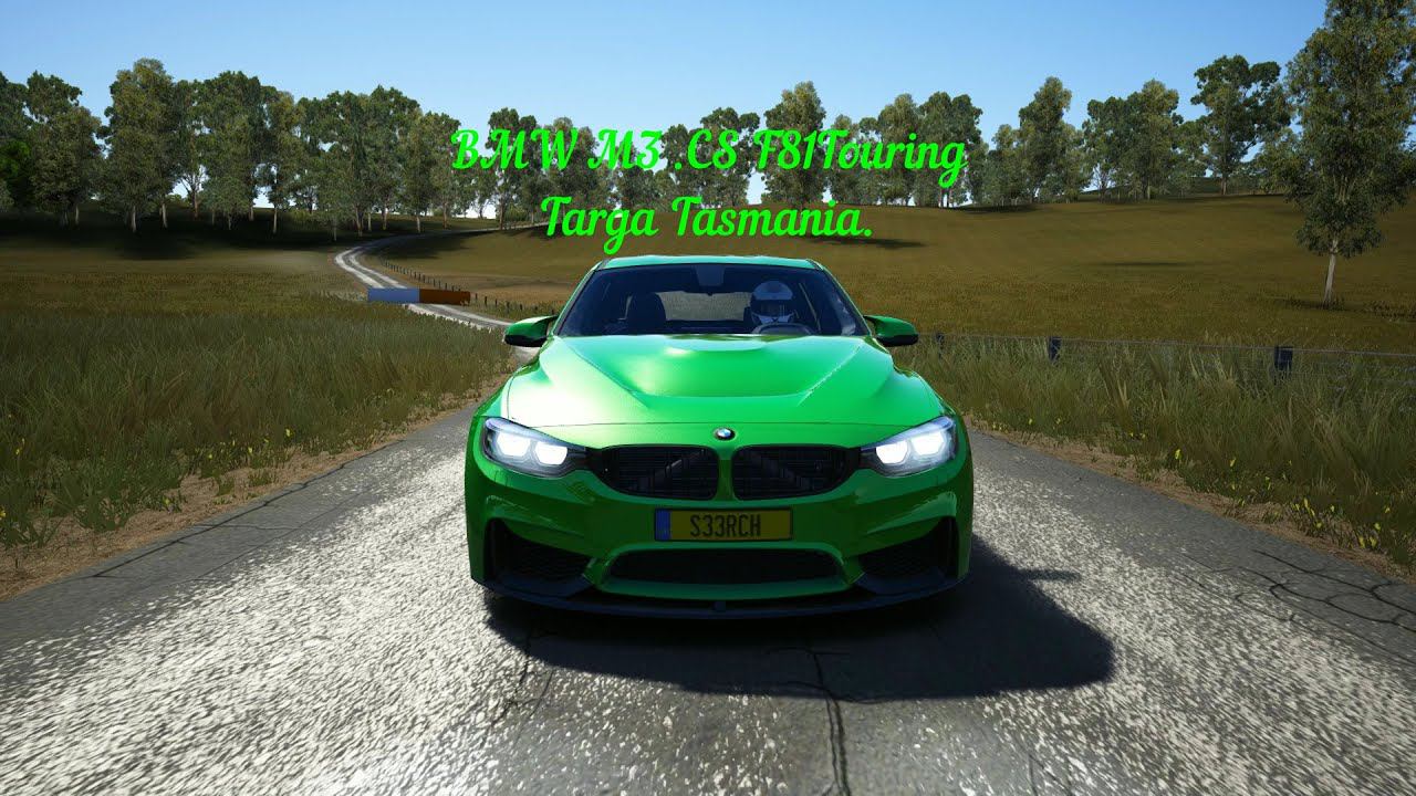 BMW M3 CS F81 Touring -Targa Tasmania | Assetto Corsa. смотреть онлайн