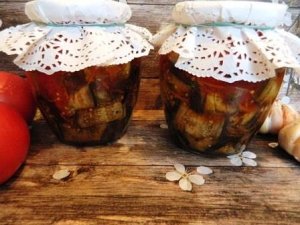 БАКЛАЖАННЫЕ РУЛЕТИКИ НА ЗИМУ