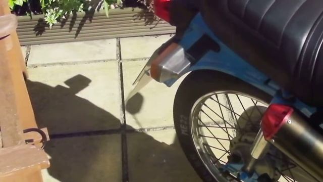Honda C90 Pit Bike Exhaust смотреть онлайн