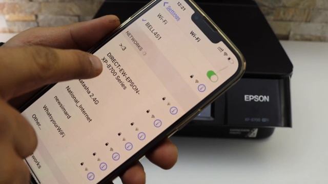 Epson XP 8700 Printer Direct Setup, Use Printer WiFi for Scanning & Printing. смотреть онлайн