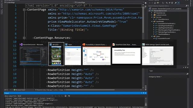 Accessibility in Xamarin.Forms | Xamarin Developer Summit смотреть онлайн