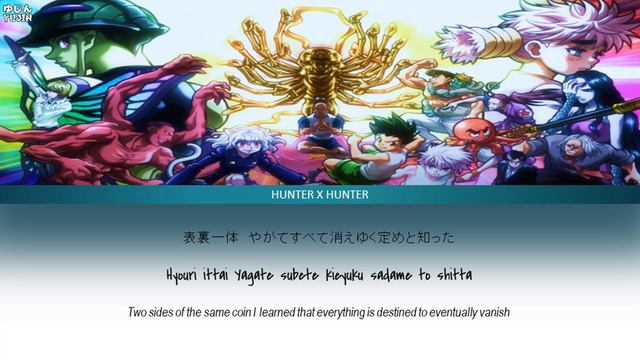 Hunter X Hunter - Ending 5 and 6 Full 『Hyori Ittai』 by Yuzu - Lyrics смотреть онлайн