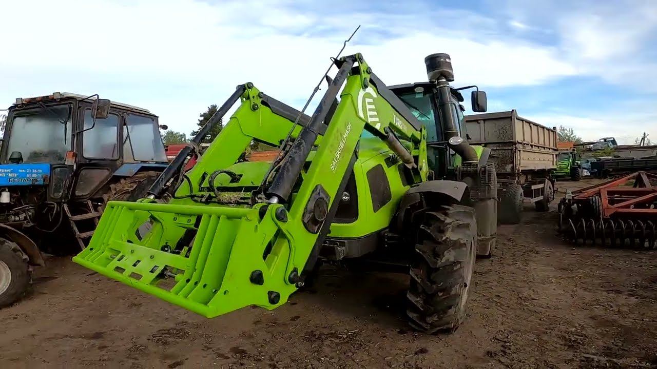 Ну кто кого перетянет? Кировец К-700 или 744-Р2 ? смотреть онлайн