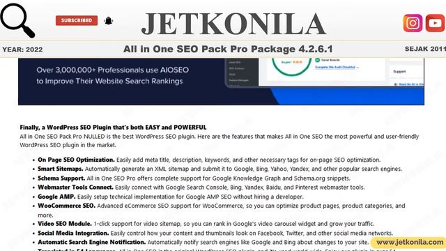 All in One SEO Pack Pro Package 4 2 6 1 смотреть онлайн