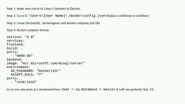 how to add playwright docker image to docker compose? смотреть онлайн