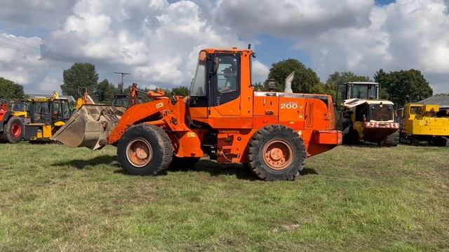 DEAWOO MEGA 200 4WD LOADING SHOVEL C/W REVERSE CAMERA FOR SALE смотреть онлайн
