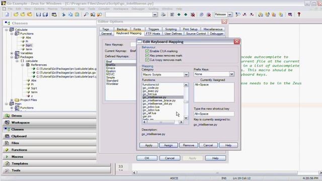 Zeus IDE Go Language Autocomplete смотреть онлайн