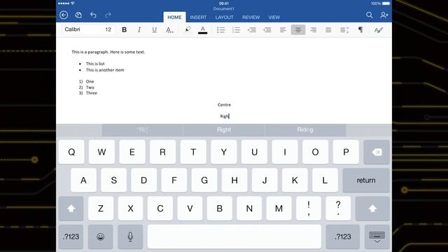 Microsoft Word for iPad Tutorial (2015) смотреть онлайн