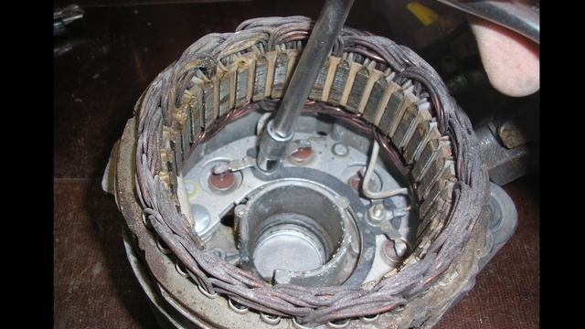 Как разобрать генератор. Поэтапные шаги. ВАЗ 2106... смотреть онлайн