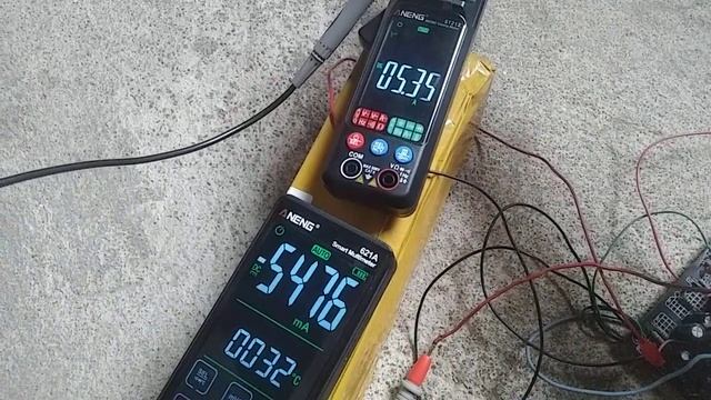 ANENG ST212 E ANENG 621A Teste De Corrente.