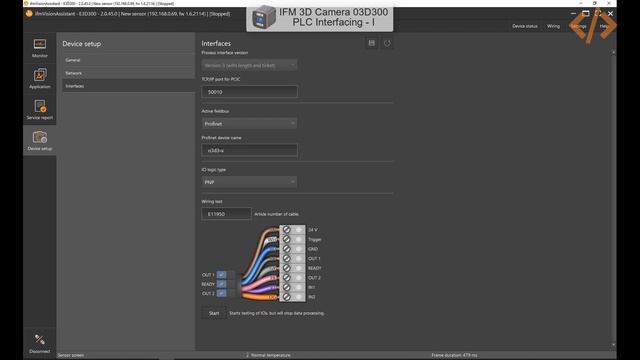 IFM 3D Camera Interfacing with Siemens PLC -1 смотреть онлайн