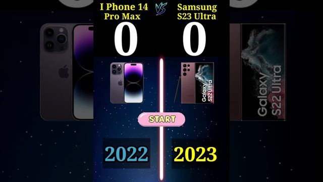 I Phone 14 Pro Max VS Samsung galaxy S23 Ultra ? | #shorts #iphone #samsung смотреть онлайн