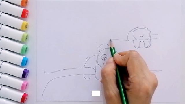 Panda drawing easy ? | a beginner's guide to draw a cute panda смотреть онлайн