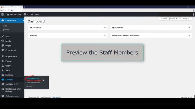 WordPress Plugin | Staff Directory | Quick Start смотреть онлайн