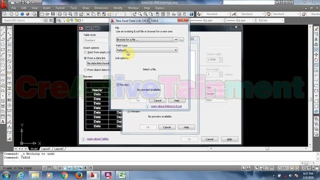 AUTOCAD TUTORIAL: IMPORT EXCEL FILE TO AUTOCAD смотреть онлайн