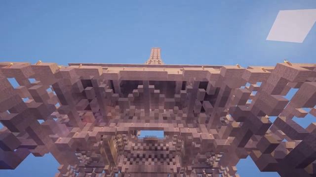 Tour Eiffel / Eiffel Tower - Minecraft/ Эйфелевая башня в майнкрафте смотреть онлайн