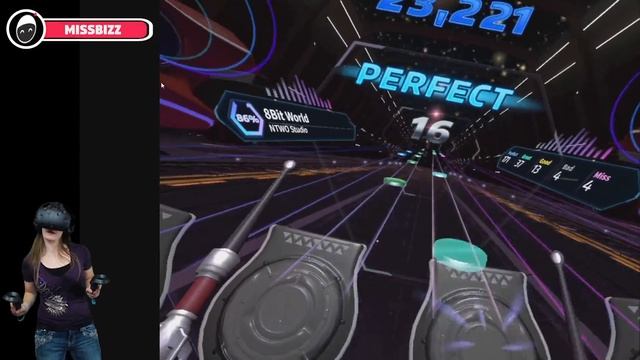 Let's Play Into the Rhythm VR! Into The Rhythm VR Gameplay! HTC Vive VR music game! смотреть онлайн