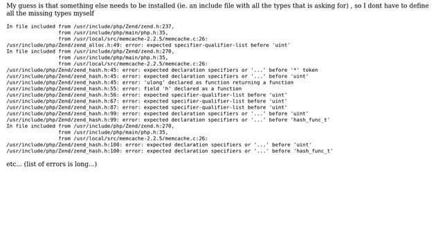 DevOps & SysAdmins: memcached php module not compiling on EC2 смотреть онлайн