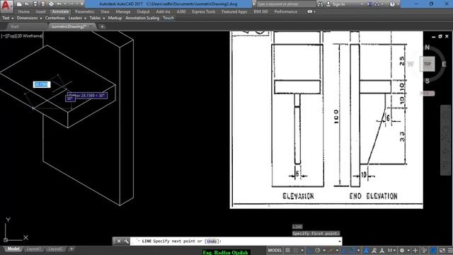 Autocad isometric drawing 25 смотреть онлайн