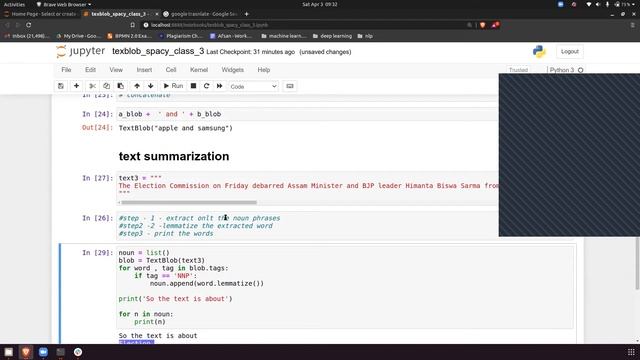 TextBlob Library | Natural Language Processing (NLP) Library using Python | Skillslash смотреть онлайн