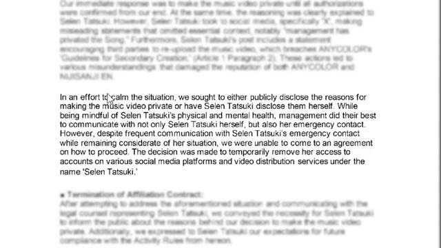 Documenting the Worst PR Disaster in Vtuber HISTORY - The Selen Tatsuki X Nijisanji Incident смотреть онлайн