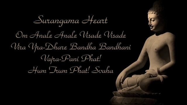 Shurangama Heart Mantra 楞嚴心咒梵文 三大咒 смотреть онлайн