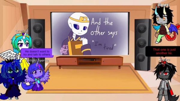 Mlp react to Dreamtale.