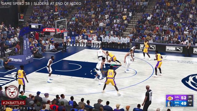 NBA 2K23: BFTGU BASE SLIDERS Vol. 1 For Higher Game Speed - Lakers Vs Mavs - 2nd Half | NEXT GEN смотреть онлайн