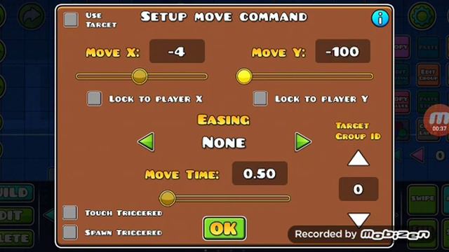 Как сделать движущиеся блоки в GEOMETRY DASH смотреть онлайн
