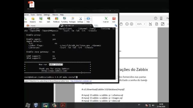 Como Instalar e Configurar o Zabbix 3.0 смотреть онлайн