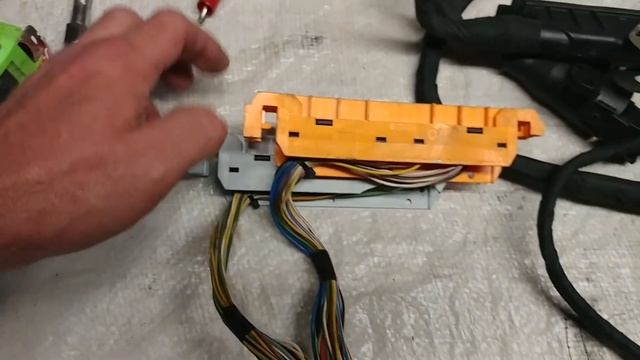 Mercedes SL600 wiring harness 1295407105, throttles, Egas 1295452232, repaired. Bench test смотреть онлайн