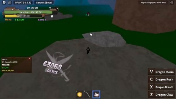 Starting Over as Sabo and Obtaining Dragon Claw V2 | Update 4.5.3 King Legacy