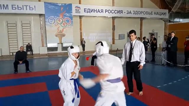 Киокушинкай каратэ Ростов Первенство ЮФО 06 ноября 2016 Алексей Топчий 1 смотреть онлайн