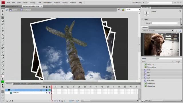 Ultra Simple Flash Click-Through Photo Gallery with AS3! смотреть онлайн