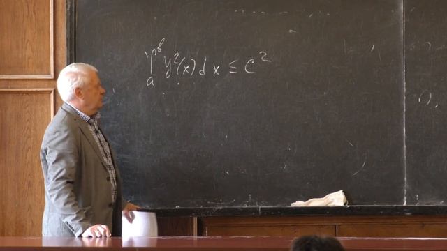 Ягола А. Г. - Вариационное исчисление - Вторая теорема Тихонова смотреть онлайн