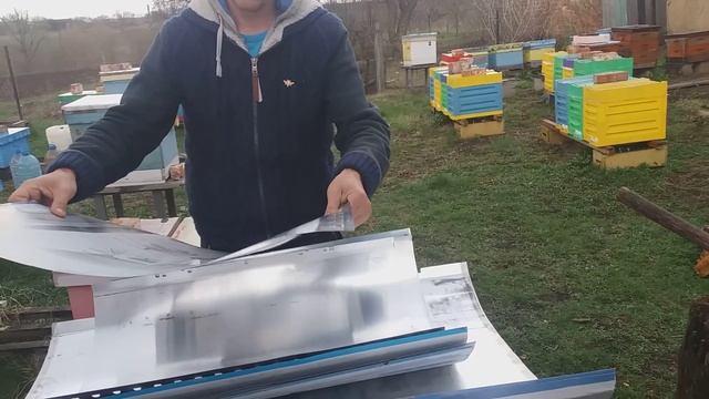 Листы для крыш ульев. смотреть онлайн