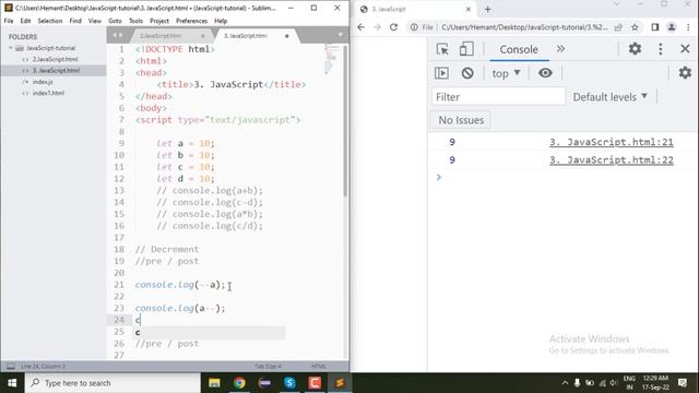 3. Arithmetic Operator | JavaScript Operator | JavaScript Tutorial | Semant Sir #javascript смотреть онлайн